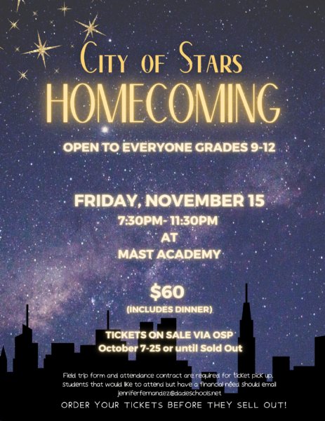 Homecoming Ticket Sales